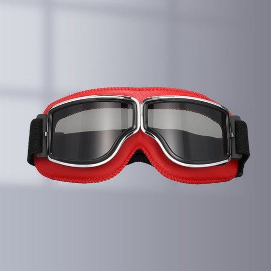 Unisex Vintage Motorcykelbriller Retro Pilot Stil 10