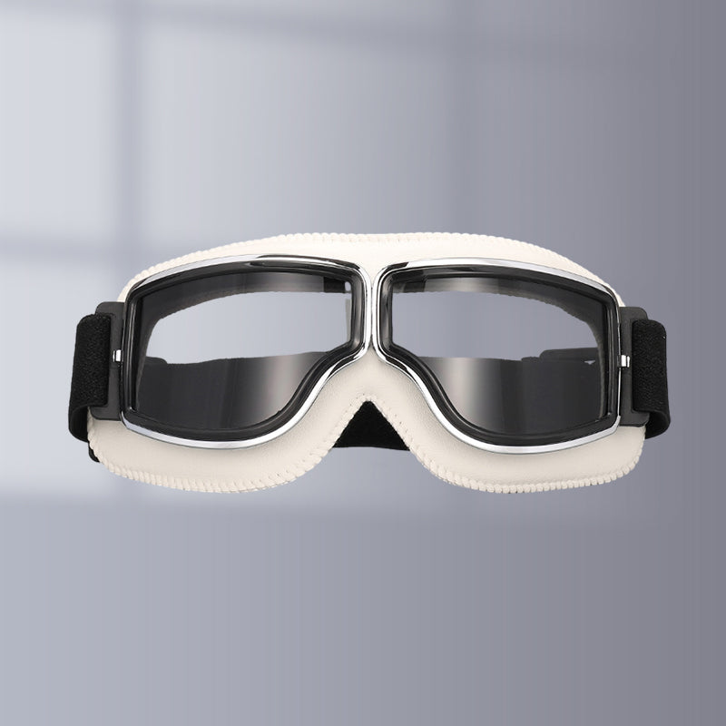 Unisex Vintage Motorcykelbriller Retro Pilot Stil 11