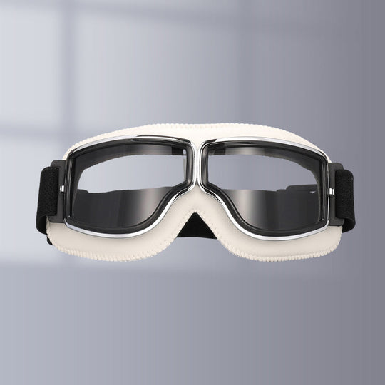 Unisex Vintage Motorcykelbriller Retro Pilot Stil 11