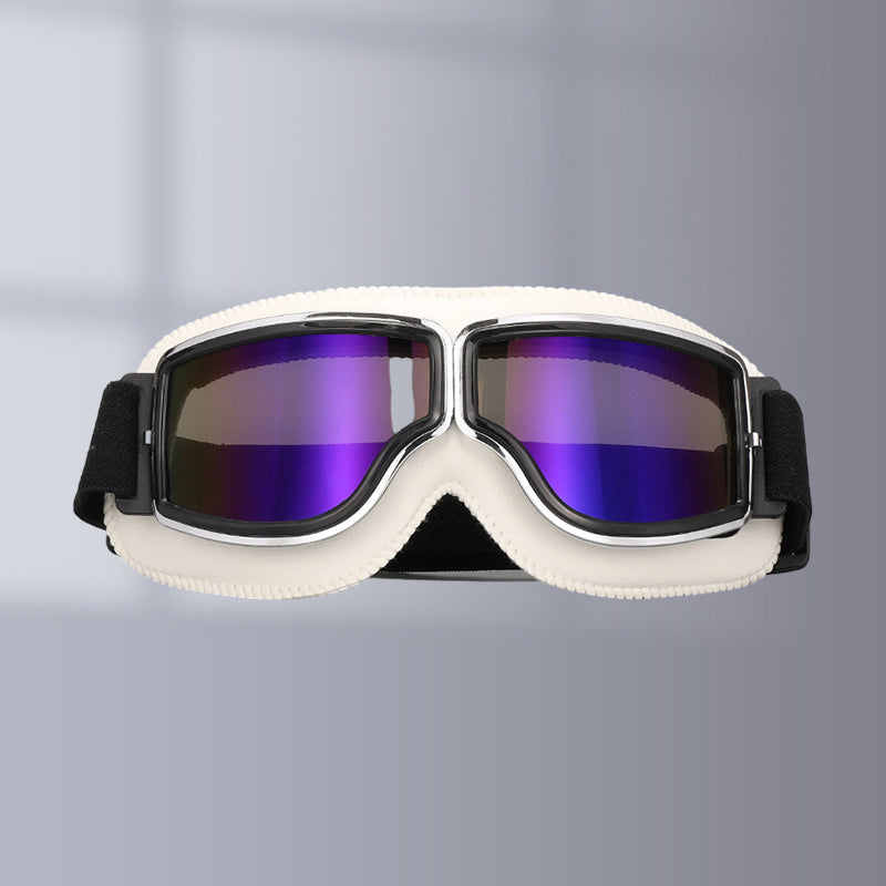 Unisex Vintage Motorcykelbriller Retro Pilot Stil 12