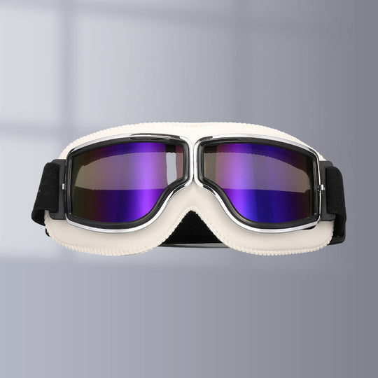 Unisex Vintage Motorcykelbriller Retro Pilot Stil 12