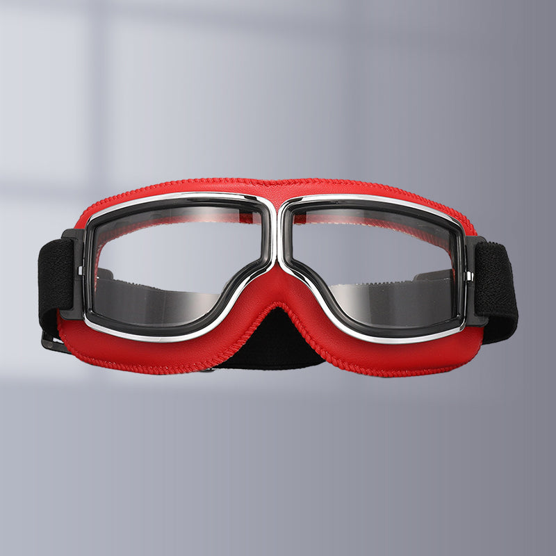 Unisex Vintage Motorcykelbriller Retro Pilot Stil 13