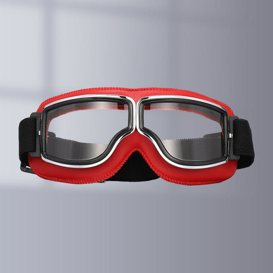 Unisex Vintage Motorcykelbriller Retro Pilot Stil 13