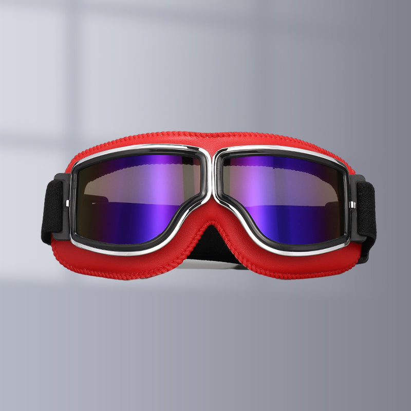Unisex Vintage Motorcykelbriller Retro Pilot Stil 16