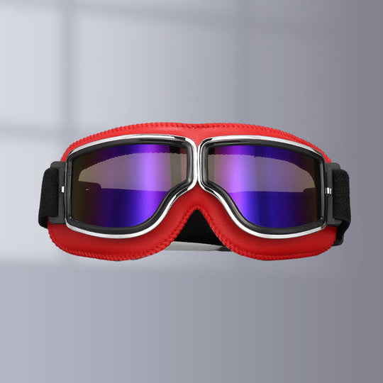 Unisex Vintage Motorcykelbriller Retro Pilot Stil 16