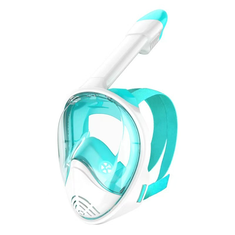 Unisex snorkelmaske med fuldt ansigt og bredt synsfelt 3