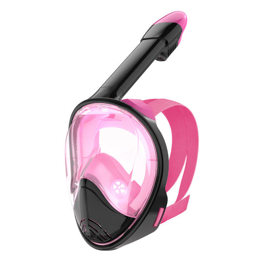 Unisex snorkelmaske med fuldt ansigt og bredt synsfelt 5