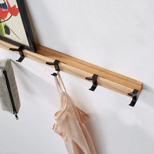 Væg Knagerække med Bevægelseskroge - Skandinavisk Design 1