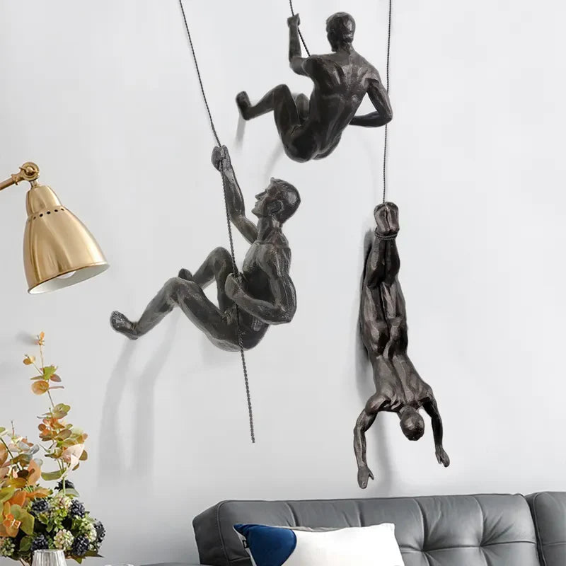 Vægdekoration Sæt Klatrende Figurativ Design 5