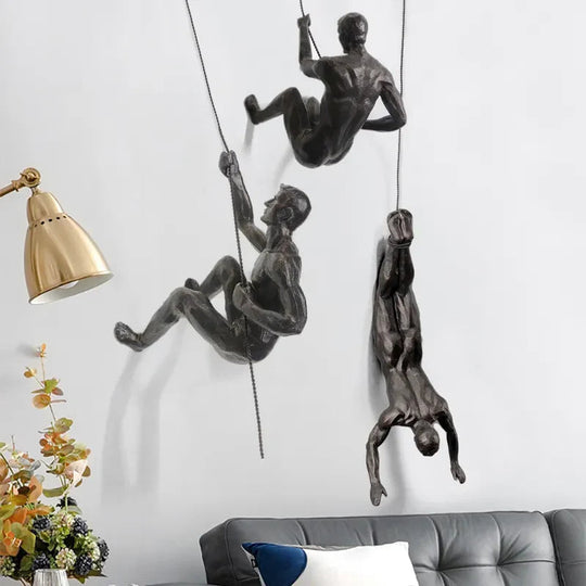 Vægdekoration Sæt Klatrende Figurativ Design 5