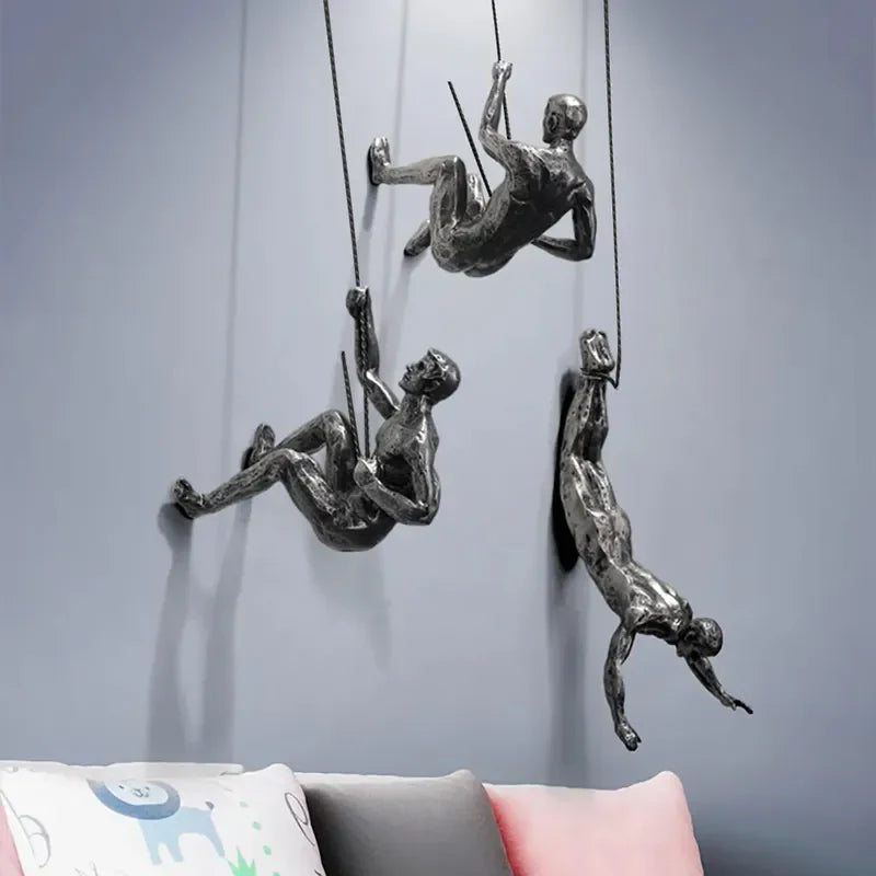 Vægdekoration Sæt Klatrende Figurativ Design 6