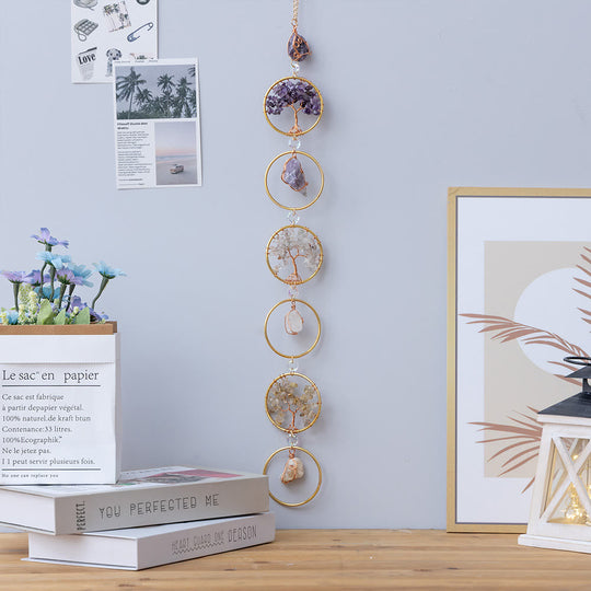 Vægdekoration med Krystaltræ til Hjemmet 1