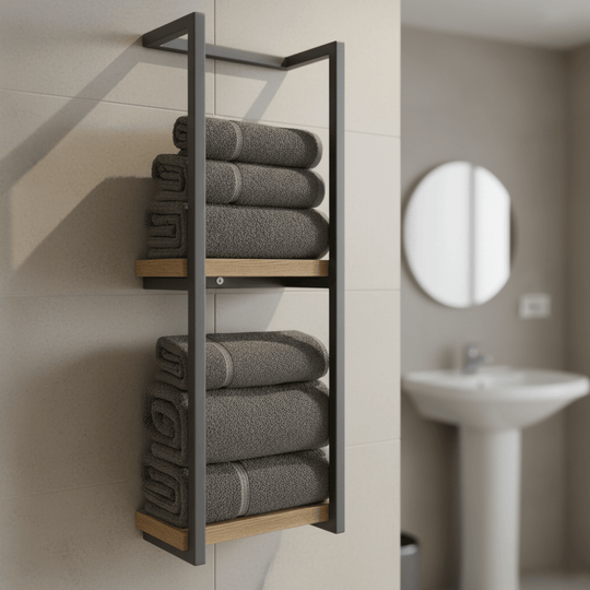 Væghåndklædeholder i Rustfrit Stål Design 0