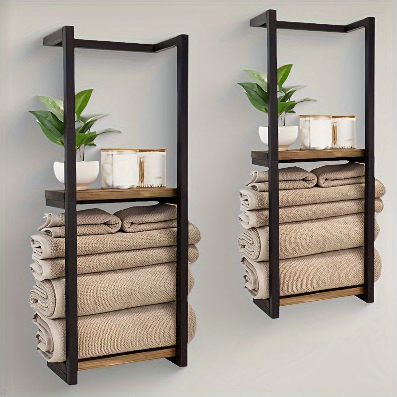 Væghåndklædeholder i Rustfrit Stål Design 1