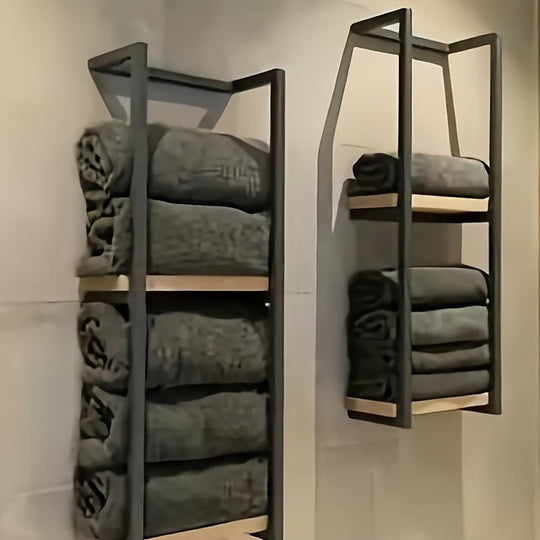 Væghåndklædeholder i Rustfrit Stål Design 3