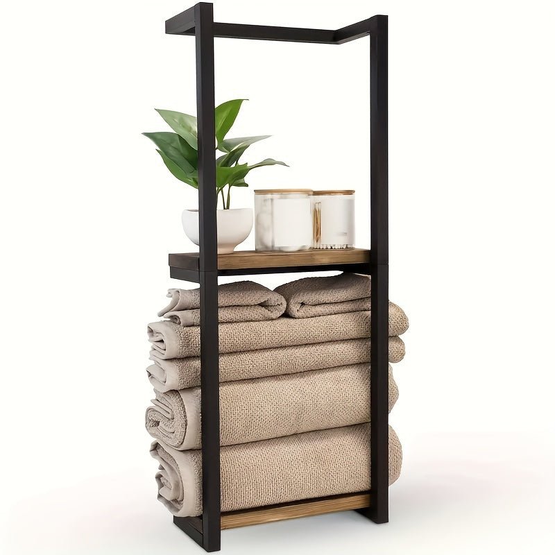 Væghåndklædeholder i Rustfrit Stål Design 6