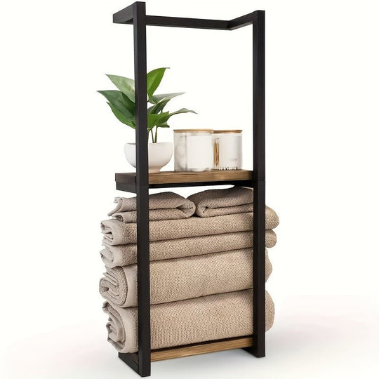 Væghåndklædeholder i Rustfrit Stål Design 6