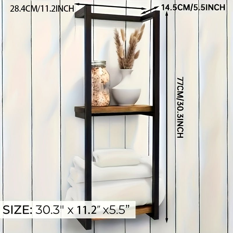 Væghåndklædeholder i Rustfrit Stål Design 7