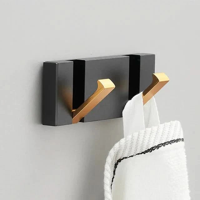 Vægkrog i Rustfrit Stål Foldbar Minimalistisk Design 0