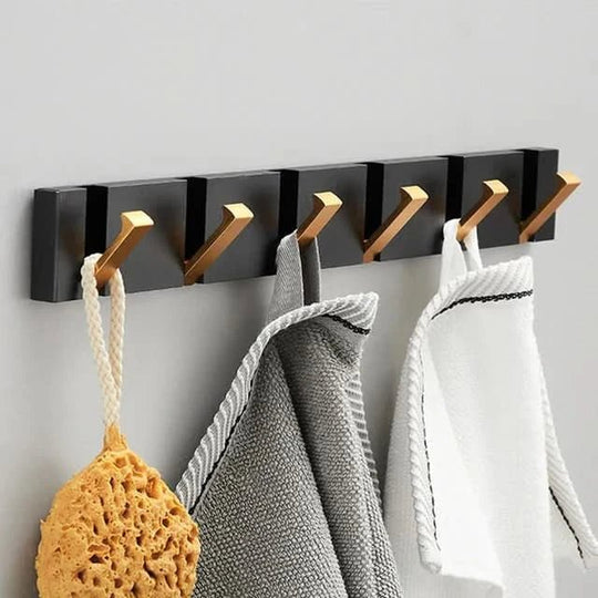 Vægkrog i Rustfrit Stål Foldbar Minimalistisk Design 12