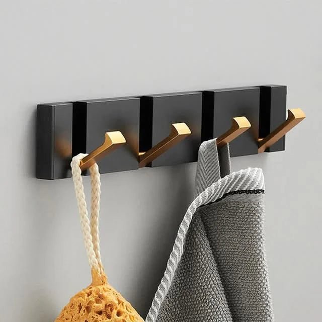 Vægkrog i Rustfrit Stål Foldbar Minimalistisk Design 14