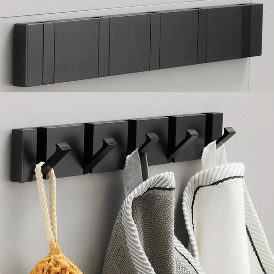 Vægkrog i Rustfrit Stål Foldbar Minimalistisk Design 5