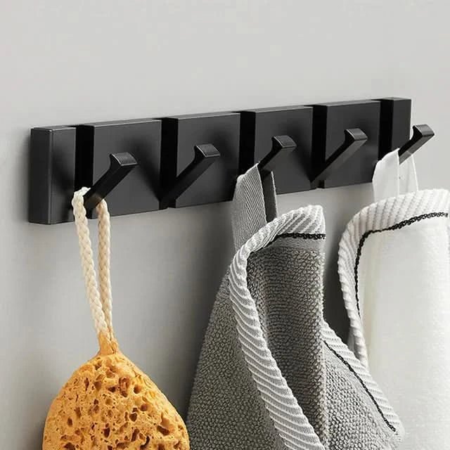 Vægkrog i Rustfrit Stål Foldbar Minimalistisk Design 9