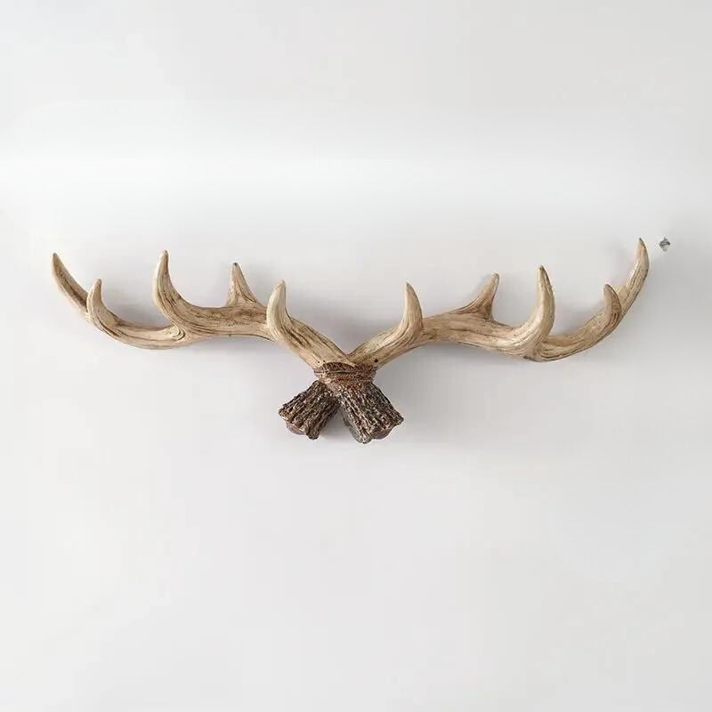 Vægkrog i Vintage Antler Design 0
