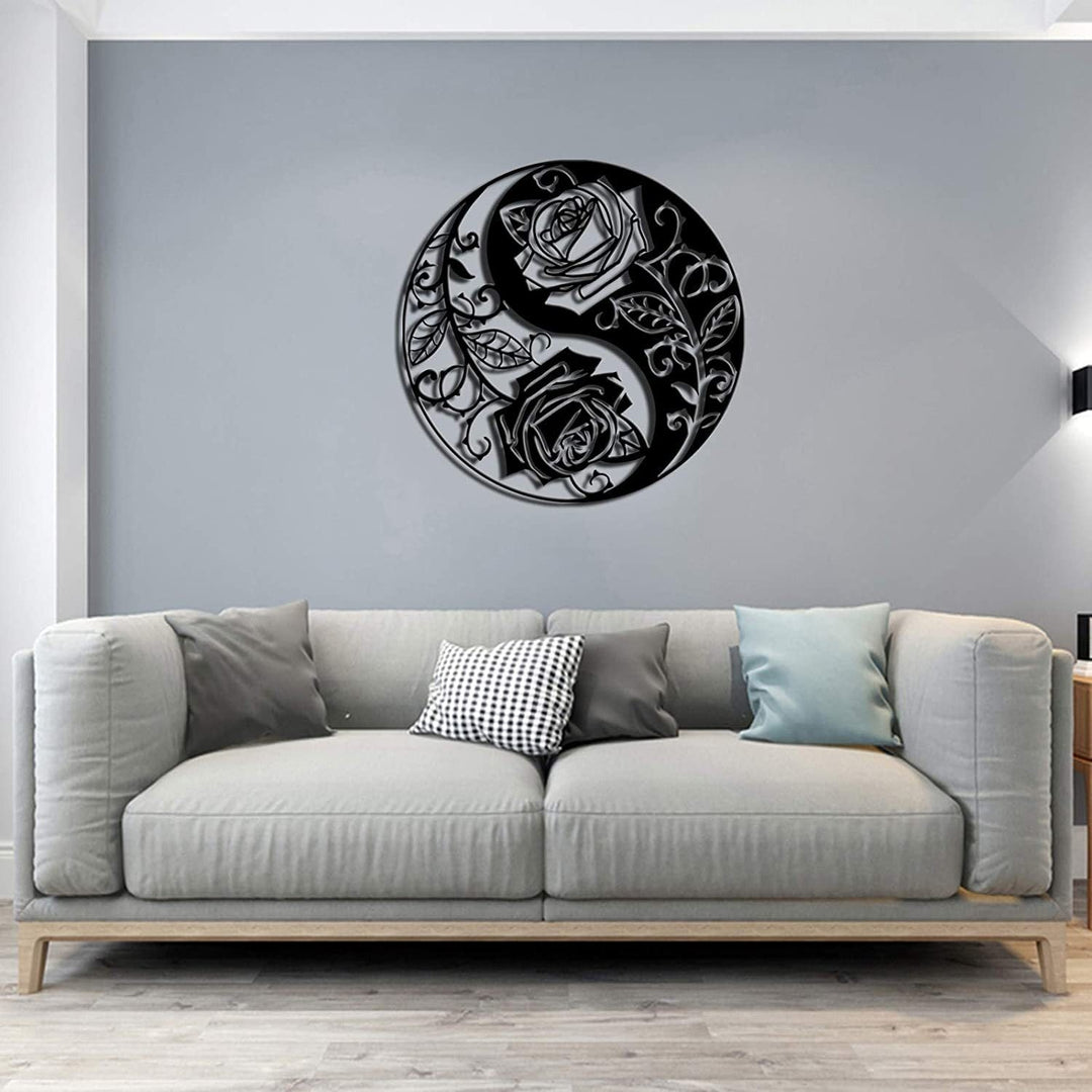 Vægkunst Livets Træ Dekorativ Metal Design til Hjemmeindretning 8