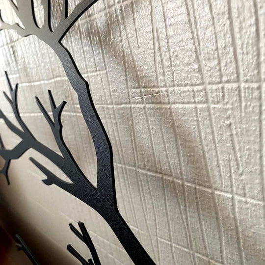 Vægkunst med Fugle på Gren til Boligindretning - Naturligt Inspireret Design 6