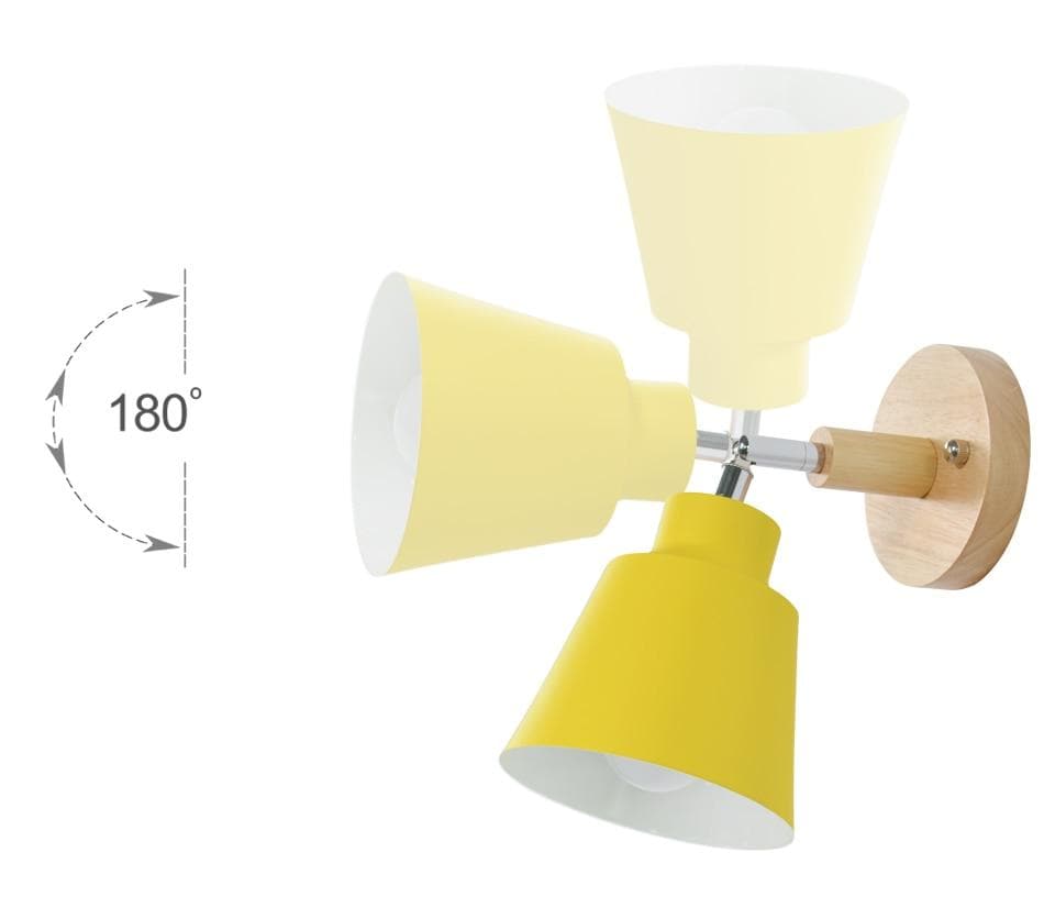 Væglampe Collin Roterende Design til Stue Belysning 5