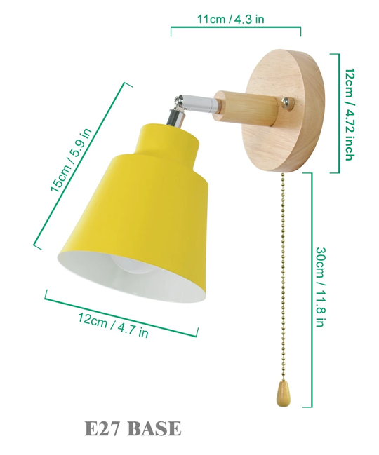 Væglampe Collin Roterende Design til Stue Belysning 6