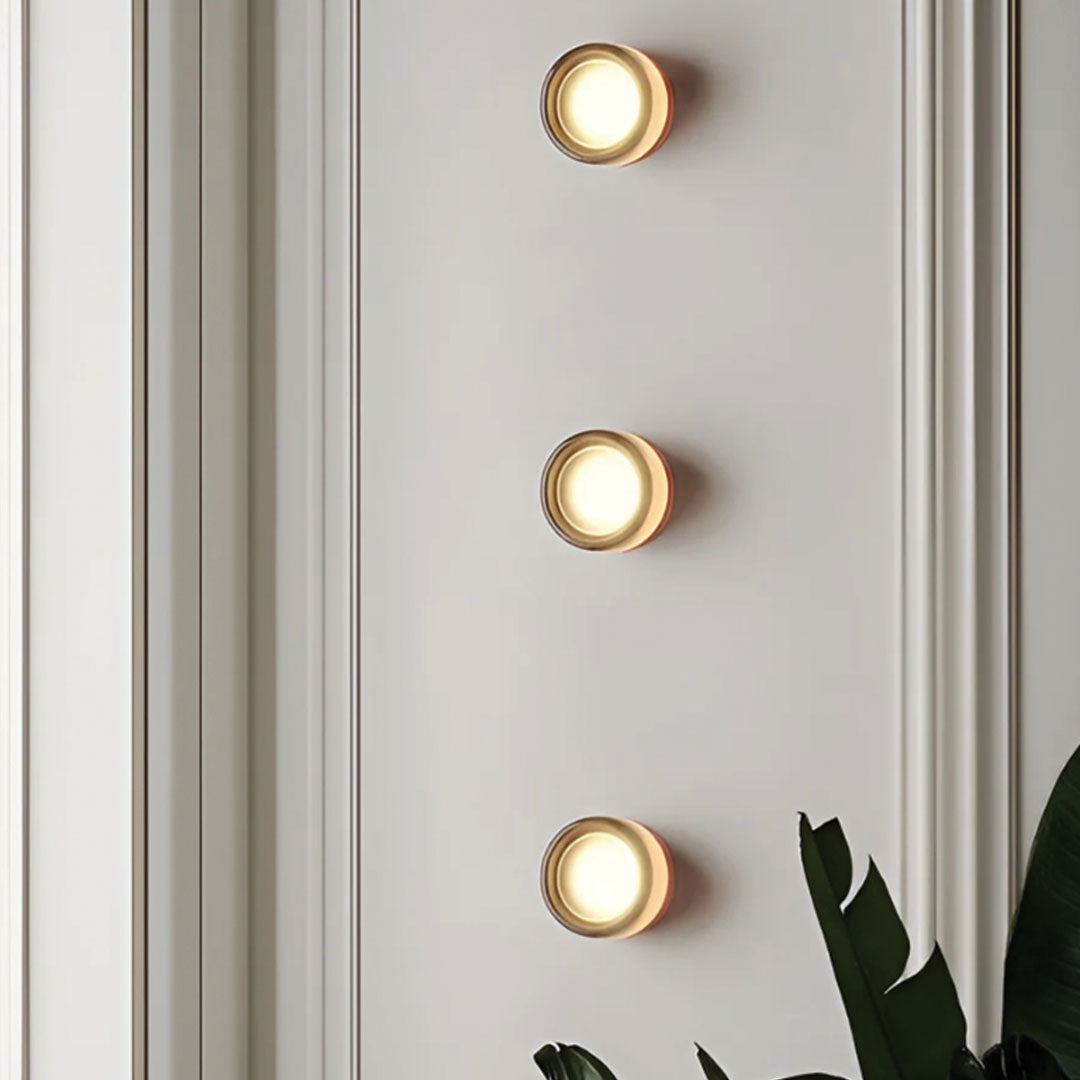 Væglampe DimpleGlow Moderne Design 2