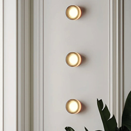 Væglampe DimpleGlow Moderne Design 2