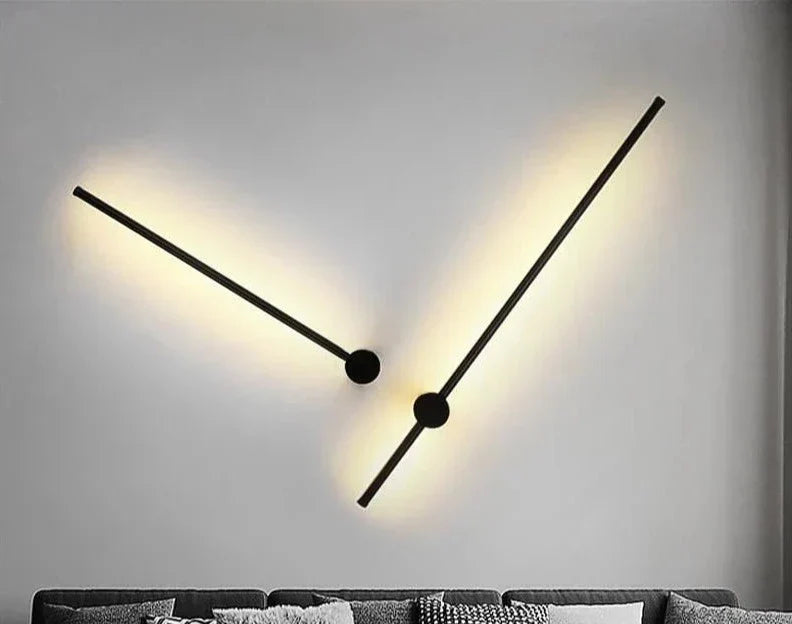 Væglampe Sleek Line Minimalistisk Design 8