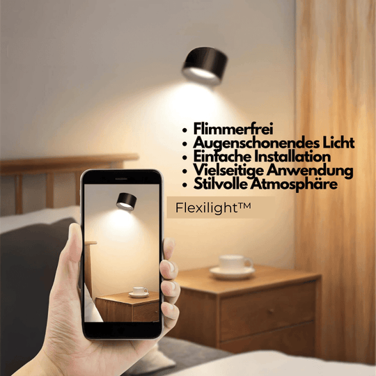 Væglampe Trådløs Justerbar 360° Moderne Design 5