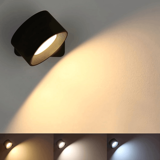 Væglampe Trådløs Justerbar 360° Moderne Design 7