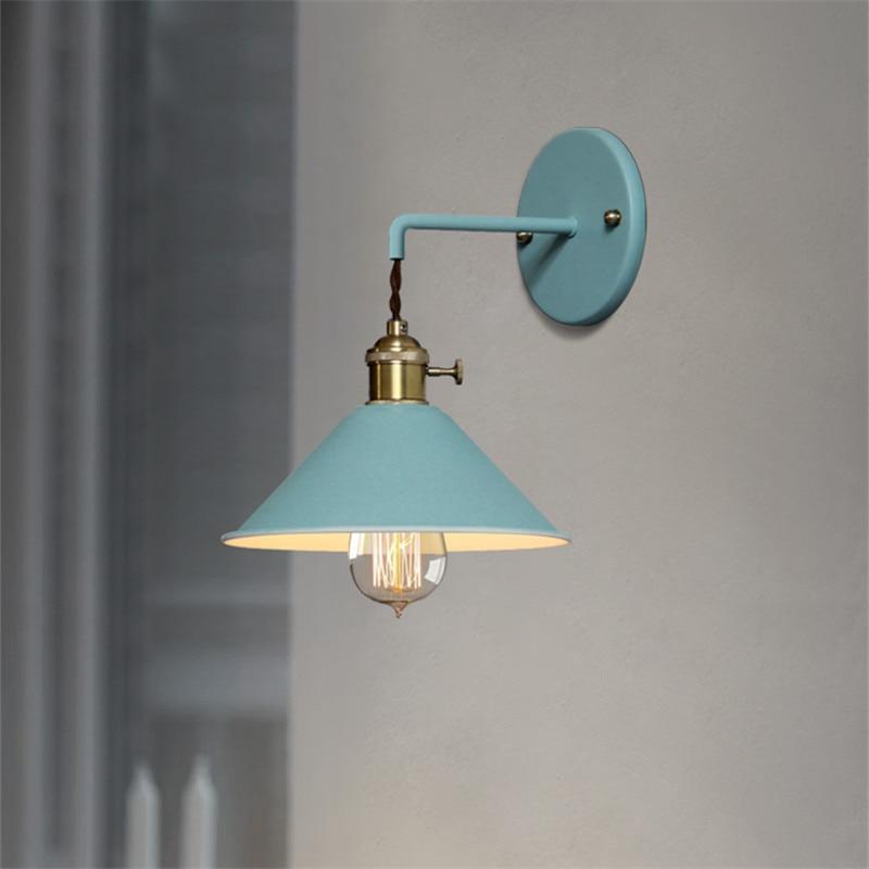 Væglampe i Vintage Stil med Farverigt Design 3