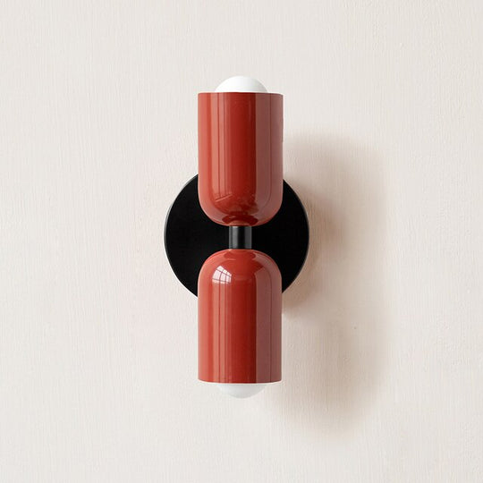 Væglampe med Dobbelt Hoved og LED Belysning 2