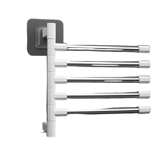 Vægmonteret Håndklædeholder med Sugekop - Pladsbesparende Design til Badeværelse 3