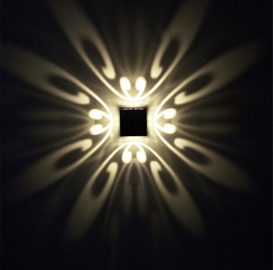 Vægmonteret LED-lampe med Fjernbetjening 1