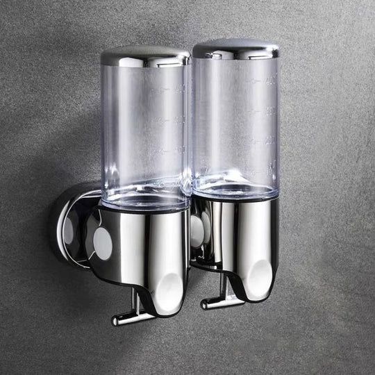Vægmonteret Sæbedispenser i Rustfrit Stål 12
