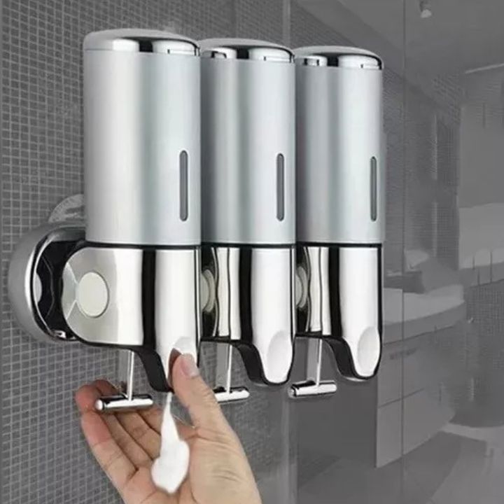 Vægmonteret Sæbedispenser i Rustfrit Stål 3