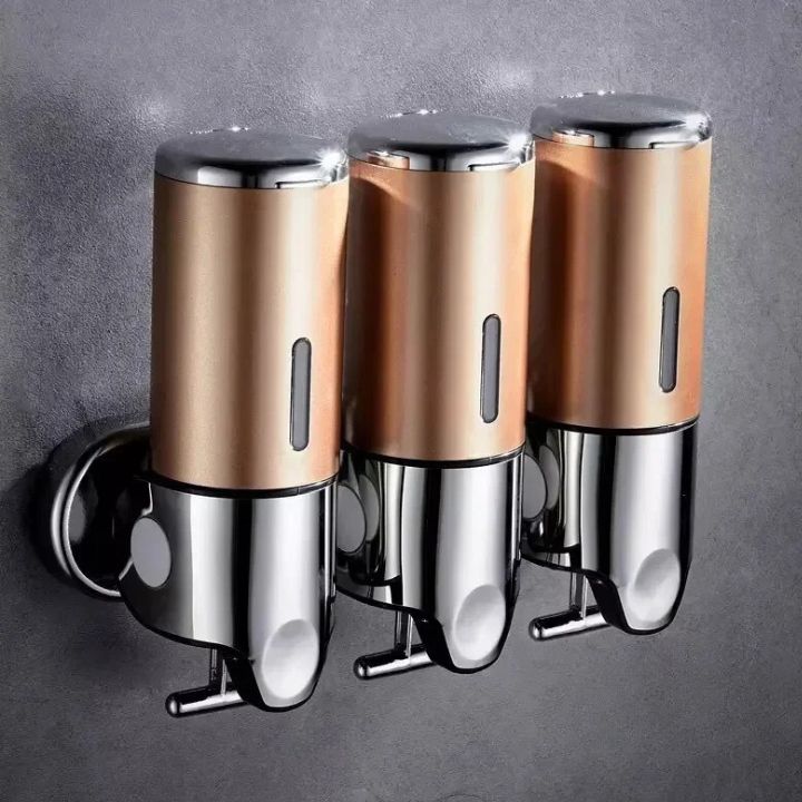 Vægmonteret Sæbedispenser i Rustfrit Stål 9