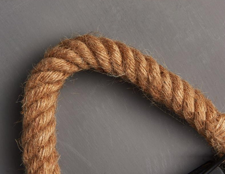 Vægmonteret Vintage Rope Lampe 8
