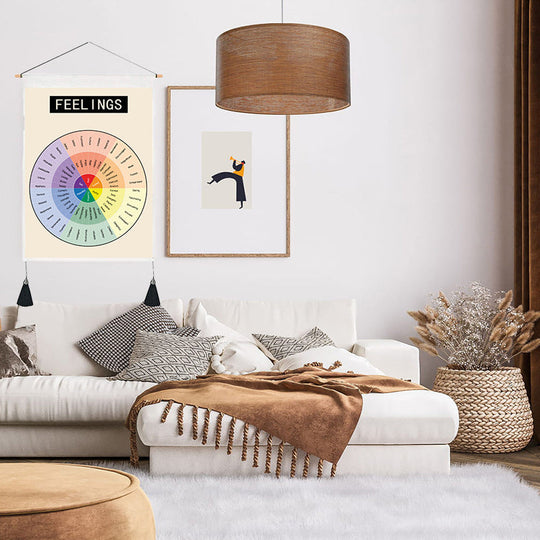 Vægplakat Geometrisk Abstrakt Design til Indretning 3