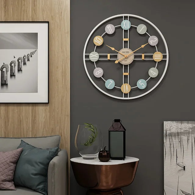 Vægur med 3D Romertal til Moderne Indretning 0