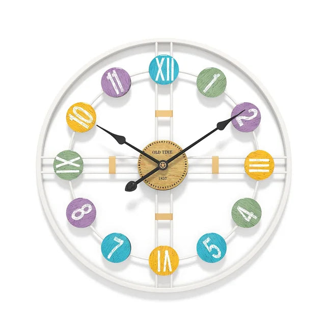 Vægur med 3D Romertal til Moderne Indretning 10