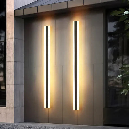 Vejrbestandig Udendørs Væglampe Moderne Design 0