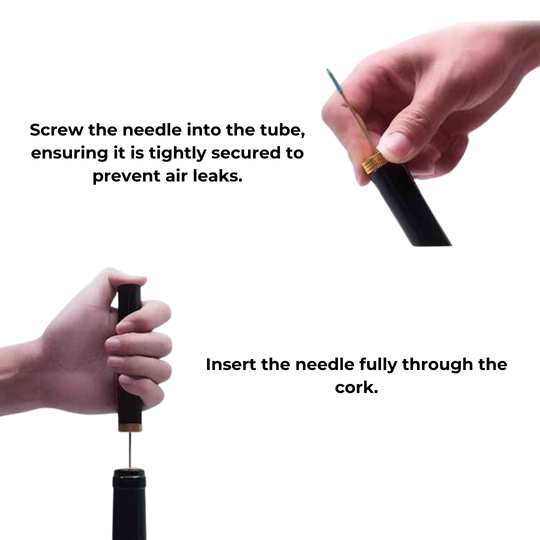 Vinåbner til kvinder med lufttryk 3
